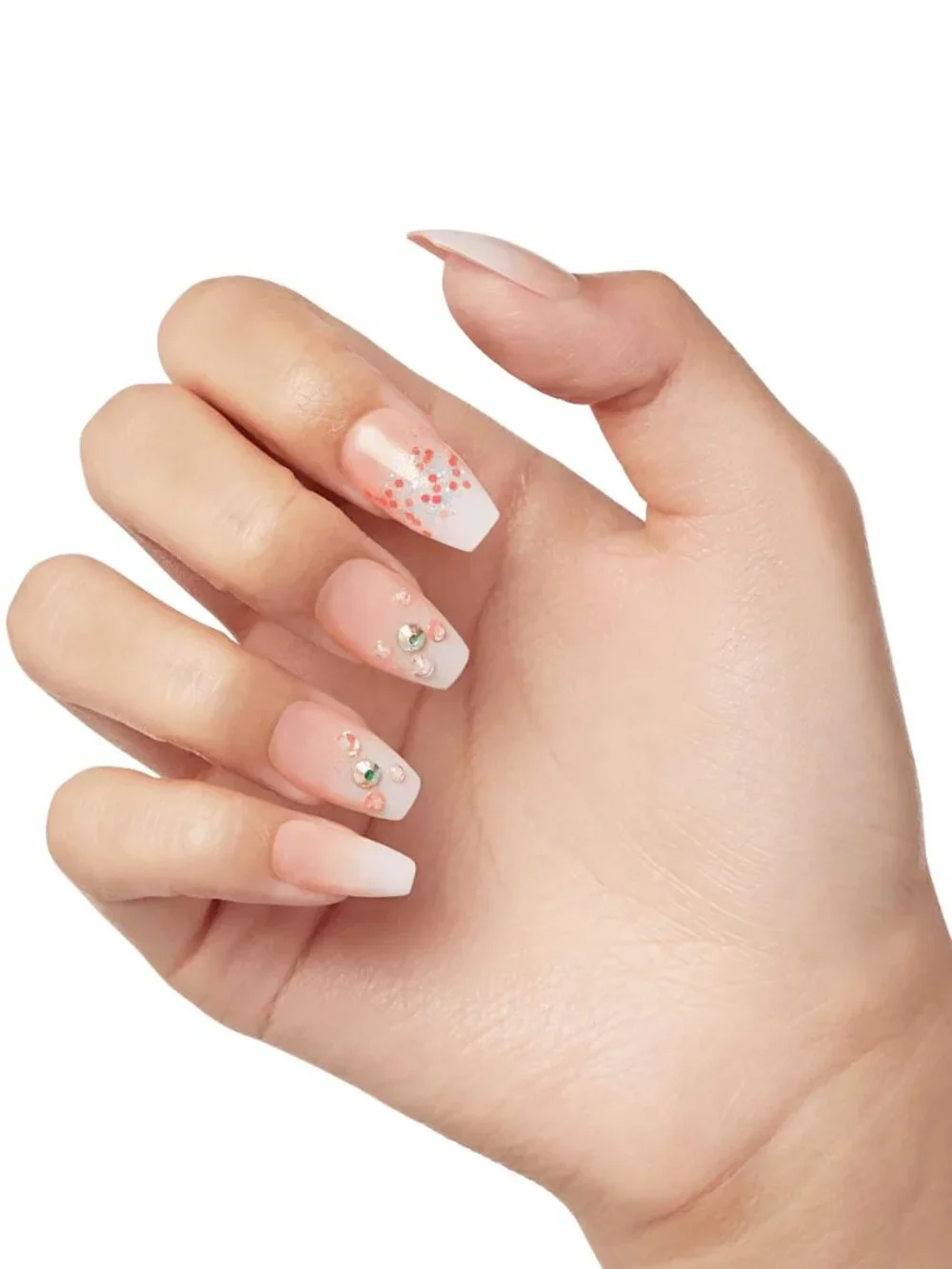 KISS Special Design Holiday Medium Length Nails - Warm Hugs